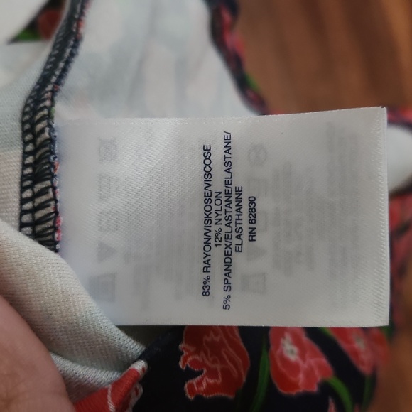 Lands' End Size 4 Floral Dress - Picture 4 of 5